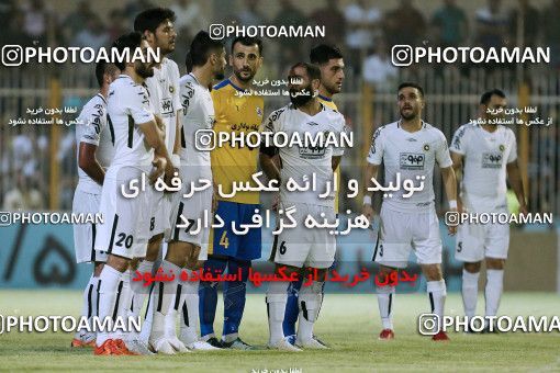 1255903, Masjed Soleyman, , لیگ برتر فوتبال ایران، Persian Gulf Cup، Week 8، First Leg، Naft M Soleyman 0 v 2 Sepahan on 2018/09/27 at Behnam Mohammadi Stadium