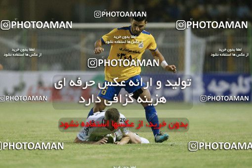1255957, Masjed Soleyman, , لیگ برتر فوتبال ایران، Persian Gulf Cup، Week 8، First Leg، Naft M Soleyman 0 v 2 Sepahan on 2018/09/27 at Behnam Mohammadi Stadium