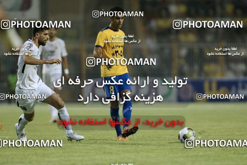 1255887, Masjed Soleyman, , لیگ برتر فوتبال ایران، Persian Gulf Cup، Week 8، First Leg، Naft M Soleyman 0 v 2 Sepahan on 2018/09/27 at Behnam Mohammadi Stadium