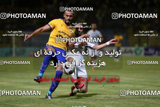 1255737, Masjed Soleyman, , لیگ برتر فوتبال ایران، Persian Gulf Cup، Week 8، First Leg، Naft M Soleyman 0 v 2 Sepahan on 2018/09/27 at Behnam Mohammadi Stadium