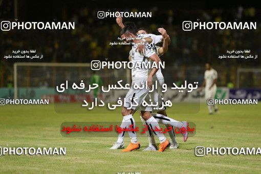 1255755, Masjed Soleyman, , لیگ برتر فوتبال ایران، Persian Gulf Cup، Week 8، First Leg، Naft M Soleyman 0 v 2 Sepahan on 2018/09/27 at Behnam Mohammadi Stadium
