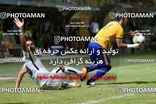 1255749, Masjed Soleyman, , لیگ برتر فوتبال ایران، Persian Gulf Cup، Week 8، First Leg، Naft M Soleyman 0 v 2 Sepahan on 2018/09/27 at Behnam Mohammadi Stadium