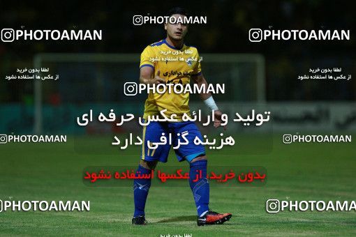 1256066, Masjed Soleyman, , لیگ برتر فوتبال ایران، Persian Gulf Cup، Week 8، First Leg، Naft M Soleyman 0 v 2 Sepahan on 2018/09/27 at Behnam Mohammadi Stadium