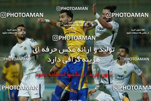 1256109, Masjed Soleyman, , لیگ برتر فوتبال ایران، Persian Gulf Cup، Week 8، First Leg، Naft M Soleyman 0 v 2 Sepahan on 2018/09/27 at Behnam Mohammadi Stadium