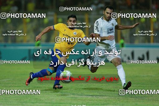 1256235, Masjed Soleyman, , لیگ برتر فوتبال ایران، Persian Gulf Cup، Week 8، First Leg، Naft M Soleyman 0 v 2 Sepahan on 2018/09/27 at Behnam Mohammadi Stadium