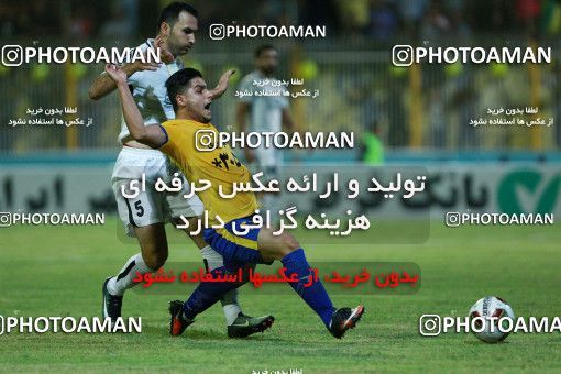 1255997, Masjed Soleyman, , لیگ برتر فوتبال ایران، Persian Gulf Cup، Week 8، First Leg، Naft M Soleyman 0 v 2 Sepahan on 2018/09/27 at Behnam Mohammadi Stadium