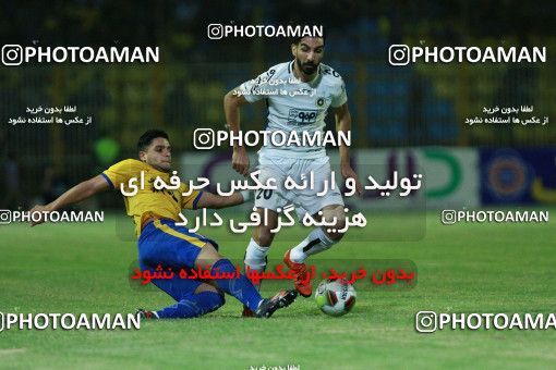 1256197, Masjed Soleyman, , لیگ برتر فوتبال ایران، Persian Gulf Cup، Week 8، First Leg، Naft M Soleyman 0 v 2 Sepahan on 2018/09/27 at Behnam Mohammadi Stadium