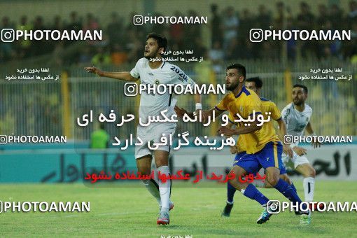 1256103, Masjed Soleyman, , لیگ برتر فوتبال ایران، Persian Gulf Cup، Week 8، First Leg، Naft M Soleyman 0 v 2 Sepahan on 2018/09/27 at Behnam Mohammadi Stadium