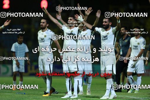1256128, Masjed Soleyman, , لیگ برتر فوتبال ایران، Persian Gulf Cup، Week 8، First Leg، Naft M Soleyman 0 v 2 Sepahan on 2018/09/27 at Behnam Mohammadi Stadium