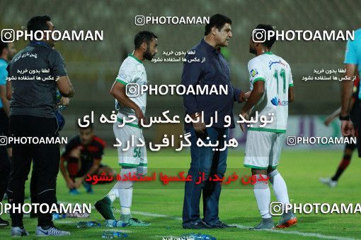 1263992, لیگ برتر فوتبال ایران، Persian Gulf Cup، Week 8، First Leg، 2018/09/29، Ahvaz، Ahvaz Ghadir Stadium، Foulad Khouzestan 1 - ۱ Gostaresh Foulad Tabriz