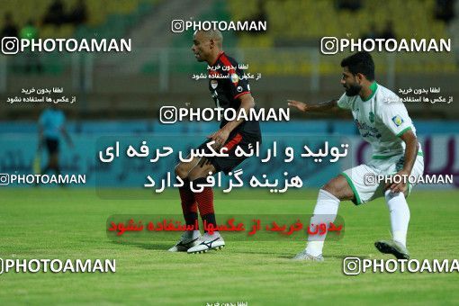 1263915, Ahvaz, , لیگ برتر فوتبال ایران، Persian Gulf Cup، Week 8، First Leg، Foulad Khouzestan 1 v 1 Gostaresh Foulad Tabriz on 2018/09/29 at Ahvaz Ghadir Stadium