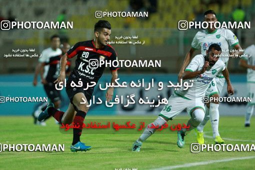 1263858, Ahvaz, , لیگ برتر فوتبال ایران، Persian Gulf Cup، Week 8، First Leg، Foulad Khouzestan 1 v 1 Gostaresh Foulad Tabriz on 2018/09/29 at Ahvaz Ghadir Stadium