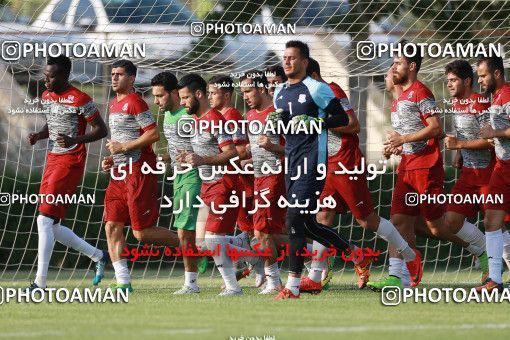 1265346, Tehran, , Nassaji Qaemshahr Football Team Training Session on 2018/07/03 at Karegaran Stadium