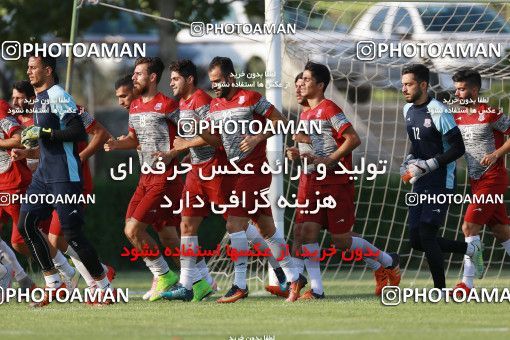 1265389, Tehran, , Nassaji Qaemshahr Football Team Training Session on 2018/07/03 at Karegaran Stadium