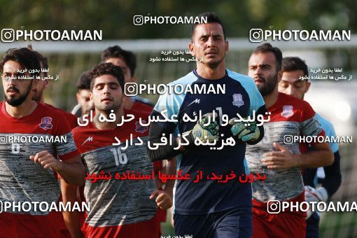 1265381, Tehran, , Nassaji Qaemshahr Football Team Training Session on 2018/07/03 at Karegaran Stadium