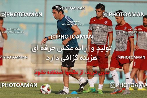 1265335, Tehran, , Nassaji Qaemshahr Football Team Training Session on 2018/07/03 at Karegaran Stadium