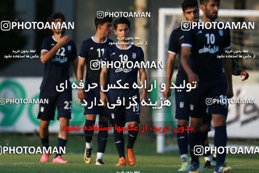 1265624, Tehran, , Iran U-21 National Football Team Training Session on 2018/07/09 at Iran National Football Center