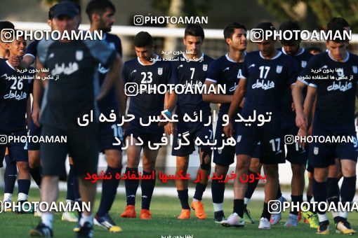 1265645, Tehran, , Iran U-21 National Football Team Training Session on 2018/07/09 at Iran National Football Center