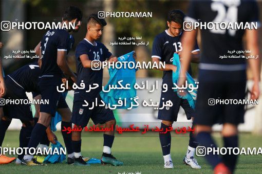 1265651, Tehran, , Iran U-21 National Football Team Training Session on 2018/07/09 at Iran National Football Center