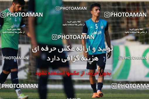 1265611, Tehran, , Iran U-21 National Football Team Training Session on 2018/07/09 at Iran National Football Center