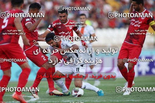 1266147, Tabriz, , لیگ برتر فوتبال ایران، Persian Gulf Cup، Week 4، First Leg، Tractor Sazi 1 v 0 Saipa on 2018/08/17 at Yadegar-e Emam Stadium