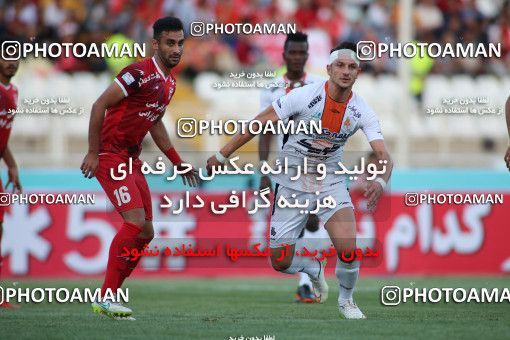 1266126, Tabriz, , لیگ برتر فوتبال ایران، Persian Gulf Cup، Week 4، First Leg، Tractor Sazi 1 v 0 Saipa on 2018/08/17 at Yadegar-e Emam Stadium