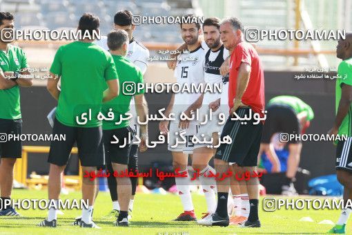 1266244, Tehran, , Iran National Football Team Training Session on 2018/09/09 at Azadi Stadium