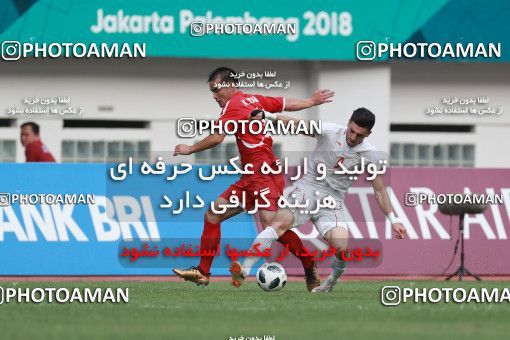 1269065, , Indonesia, بازیهای آسیایی 2018 اندونزی, Group stage, Iran 3 v 0  on 2018/08/17 at ورزشگاه ویباوا موکتی
