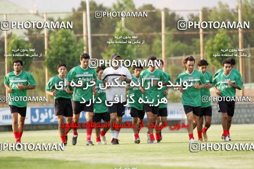 1269899, Tehran, , Iran National Football Team Training Session on 2005/05/24 at Iran National Football Center