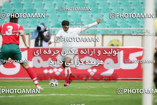 1273634, Tehran, Iran, U-21 Friendly match، Iran 0 - 1  on 2007/02/07 at Azadi Stadium