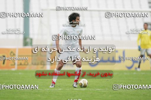 1273686, Tehran, Iran, U-21 Friendly match، Iran 0 - 1  on 2007/02/07 at Azadi Stadium