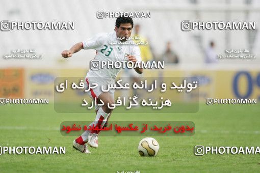 1273962, Tehran, Iran, U-21 Friendly match، Iran 0 - 1  on 2007/02/07 at Azadi Stadium