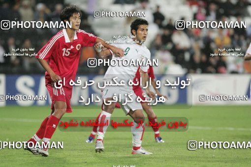 1274956, Doha, , بازی های آسیایی 2006 قطر, Group stage,  1 v 2 Iran on 2006/12/03 at Jassim Bin Hamad Stadium