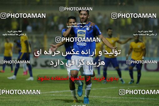 1280609, Masjed Soleyman, , لیگ برتر فوتبال ایران، Persian Gulf Cup، Week 6، First Leg، Naft M Soleyman 1 v 2 Esteghlal on 2018/10/06 at Behnam Mohammadi Stadium