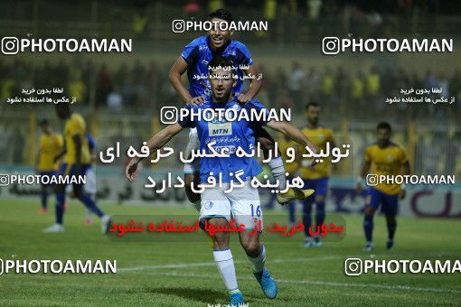 1280580, Masjed Soleyman, , لیگ برتر فوتبال ایران، Persian Gulf Cup، Week 6، First Leg، Naft M Soleyman 1 v 2 Esteghlal on 2018/10/06 at Behnam Mohammadi Stadium
