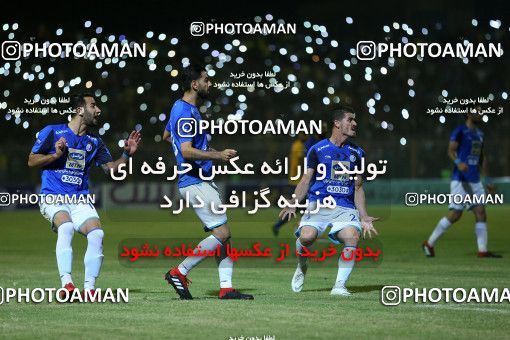 1280629, Masjed Soleyman, , لیگ برتر فوتبال ایران، Persian Gulf Cup، Week 6، First Leg، Naft M Soleyman 1 v 2 Esteghlal on 2018/10/06 at Behnam Mohammadi Stadium