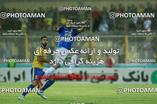 1275981, Masjed Soleyman, , لیگ برتر فوتبال ایران، Persian Gulf Cup، Week 6، First Leg، Naft M Soleyman 1 v 2 Esteghlal on 2018/10/06 at Behnam Mohammadi Stadium