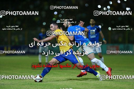 1275950, Masjed Soleyman, , لیگ برتر فوتبال ایران، Persian Gulf Cup، Week 6، First Leg، Naft M Soleyman 1 v 2 Esteghlal on 2018/10/06 at Behnam Mohammadi Stadium