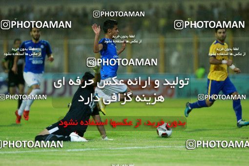 1276034, Masjed Soleyman, , لیگ برتر فوتبال ایران، Persian Gulf Cup، Week 6، First Leg، Naft M Soleyman 1 v 2 Esteghlal on 2018/10/06 at Behnam Mohammadi Stadium