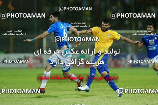 1275939, Masjed Soleyman, , لیگ برتر فوتبال ایران، Persian Gulf Cup، Week 6، First Leg، Naft M Soleyman 1 v 2 Esteghlal on 2018/10/06 at Behnam Mohammadi Stadium