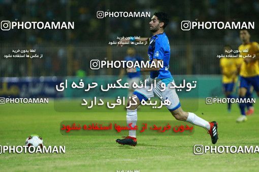 1275984, Masjed Soleyman, , لیگ برتر فوتبال ایران، Persian Gulf Cup، Week 6، First Leg، Naft M Soleyman 1 v 2 Esteghlal on 2018/10/06 at Behnam Mohammadi Stadium