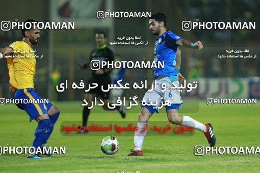 1275916, Masjed Soleyman, , لیگ برتر فوتبال ایران، Persian Gulf Cup، Week 6، First Leg، Naft M Soleyman 1 v 2 Esteghlal on 2018/10/06 at Behnam Mohammadi Stadium