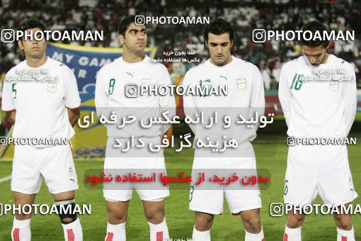 1280419, مرحله نیمه نهایی بازی های آسیایی 2006 قطر، 1385/09/21، ، دوحه، ورزشگاه السد، قطر ۲ - ۰ ایران