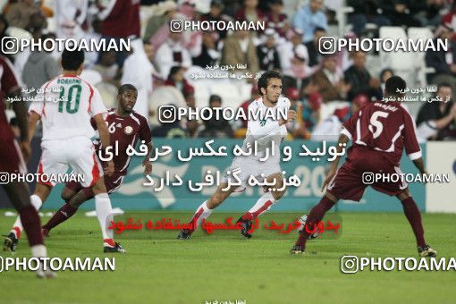 1280522, مرحله نیمه نهایی بازی های آسیایی 2006 قطر، 1385/09/21، ، دوحه، ورزشگاه السد، قطر ۲ - ۰ ایران