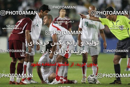1280385, مرحله نیمه نهایی بازی های آسیایی 2006 قطر، 1385/09/21، ، دوحه، ورزشگاه السد، قطر ۲ - ۰ ایران