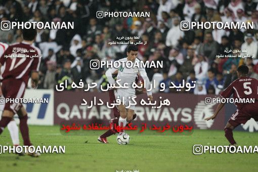 1280346, مرحله نیمه نهایی بازی های آسیایی 2006 قطر، 1385/09/21، ، دوحه، ورزشگاه السد، قطر ۲ - ۰ ایران