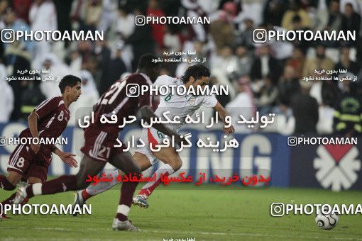 1280462, مرحله نیمه نهایی بازی های آسیایی 2006 قطر، 1385/09/21، ، دوحه، ورزشگاه السد، قطر ۲ - ۰ ایران