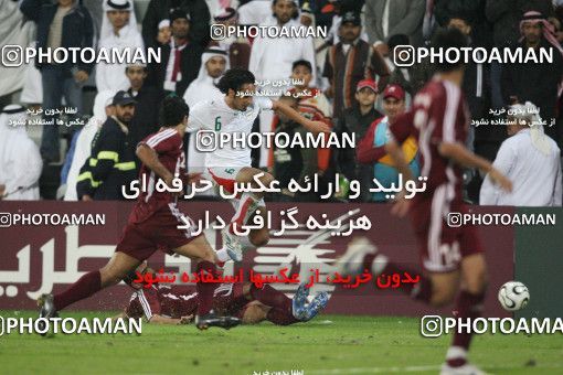 1280404, مرحله نیمه نهایی بازی های آسیایی 2006 قطر، 1385/09/21، ، دوحه، ورزشگاه السد، قطر ۲ - ۰ ایران
