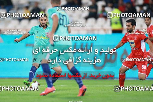 1281298, Tehran, Iran, جام حذفی فوتبال ایران, 1/16 stage, Khorramshahr Cup, Persepolis 1 v 0 Navad Urmia on 2018/10/18 at Azadi Stadium