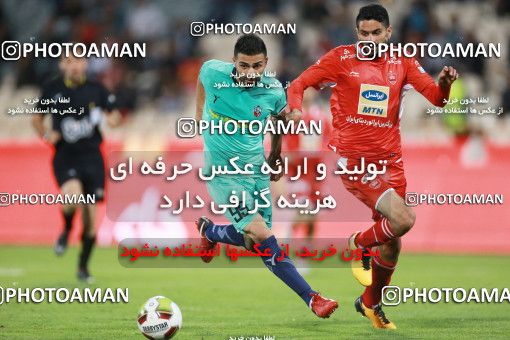 1281217, Tehran, Iran, جام حذفی فوتبال ایران, 1/16 stage, Khorramshahr Cup, Persepolis 1 v 0 Navad Urmia on 2018/10/18 at Azadi Stadium